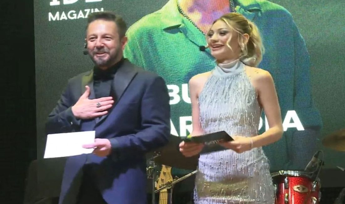 Sunuculuğunu başarılı sunucu ve oyuncu Nevide Çiçek ile oyuncu Burak