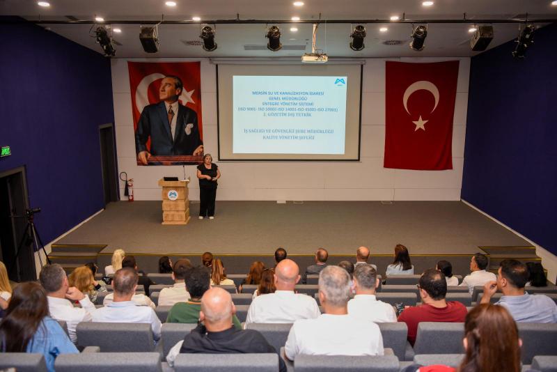MESKİ’nin 5 farklı yönetim sistemi başarıyla denetlendi Mersin Büyükşehir Belediye