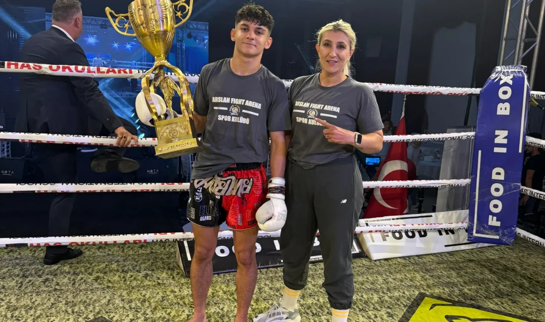 Arslan Fight Arena Spor Kulübü’nün başarılı sporcusu çağatay kıvrak, Antalya’nın