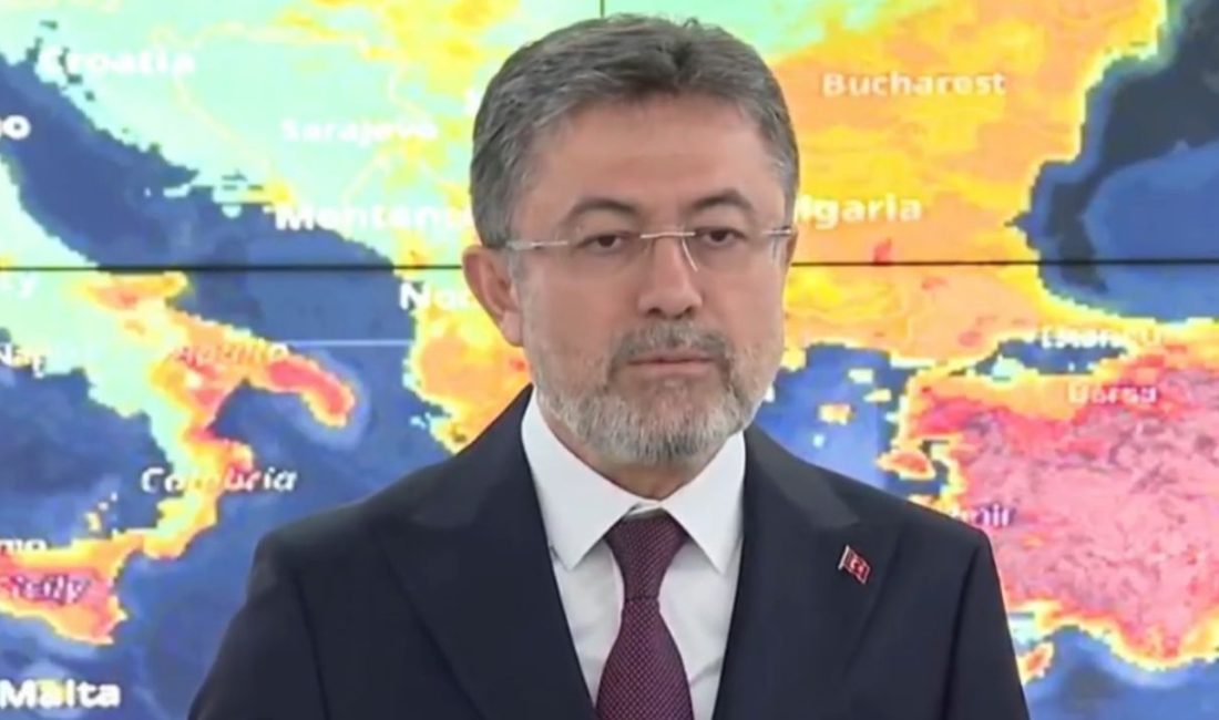 ANKARA-BHA Tarım ve Orman Bakanı İbrahim Yumaklı, Türkiye genelinde yaşanan