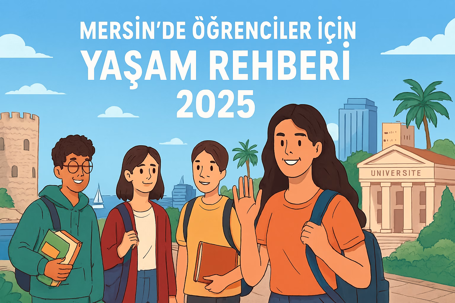 Mersinde Öğrenciler İçin Yaşam Rehberi 2025: Mahalleler, Ulaşım, Bütçe ve