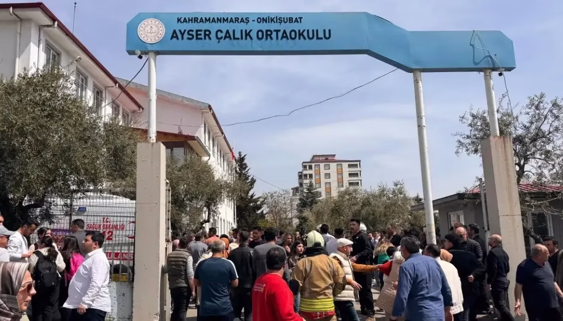 KAHRAMANMARAŞ-BHA İlk belirlemelere göre saldırıda 1’i öğretmen, 3’ü öğrenci olmak