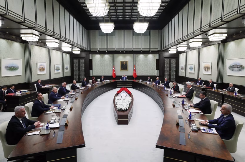 ANKARA – BHA  Cumhurbaşkanı Recep Tayyip Erdoğan, Kabine Toplantısı
