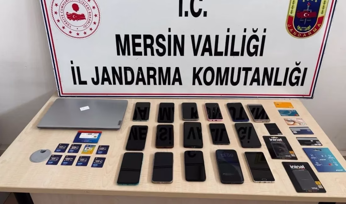 Mersin İl Jandarma Komutanlığı tarafından sosyal medya üzerinden vatandaşları dolandırarak