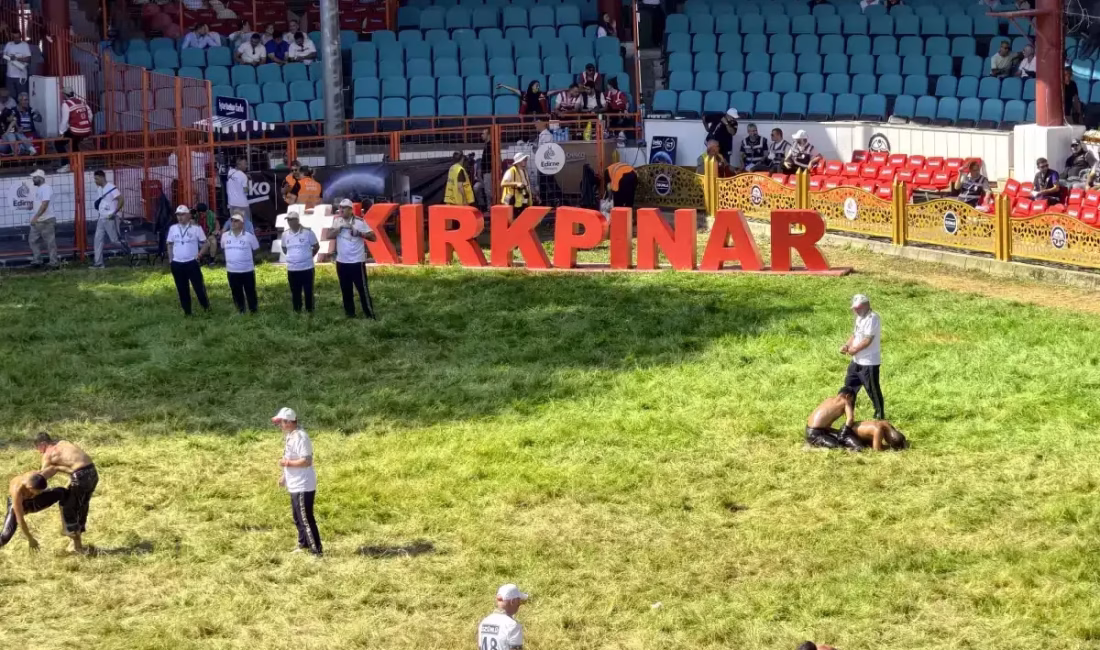 YEŞİM DRAMALI / EDİRNE – BHA  Tarihi Kırkpınar Yağlı Güreşleri’nin