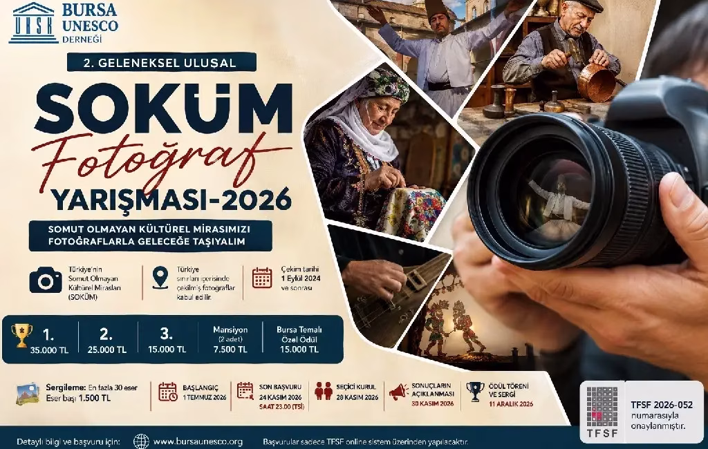 Bursa UNESCO Derneği tarafından düzenlenen 2. Geleneksel Ulusal Somut Olmayan