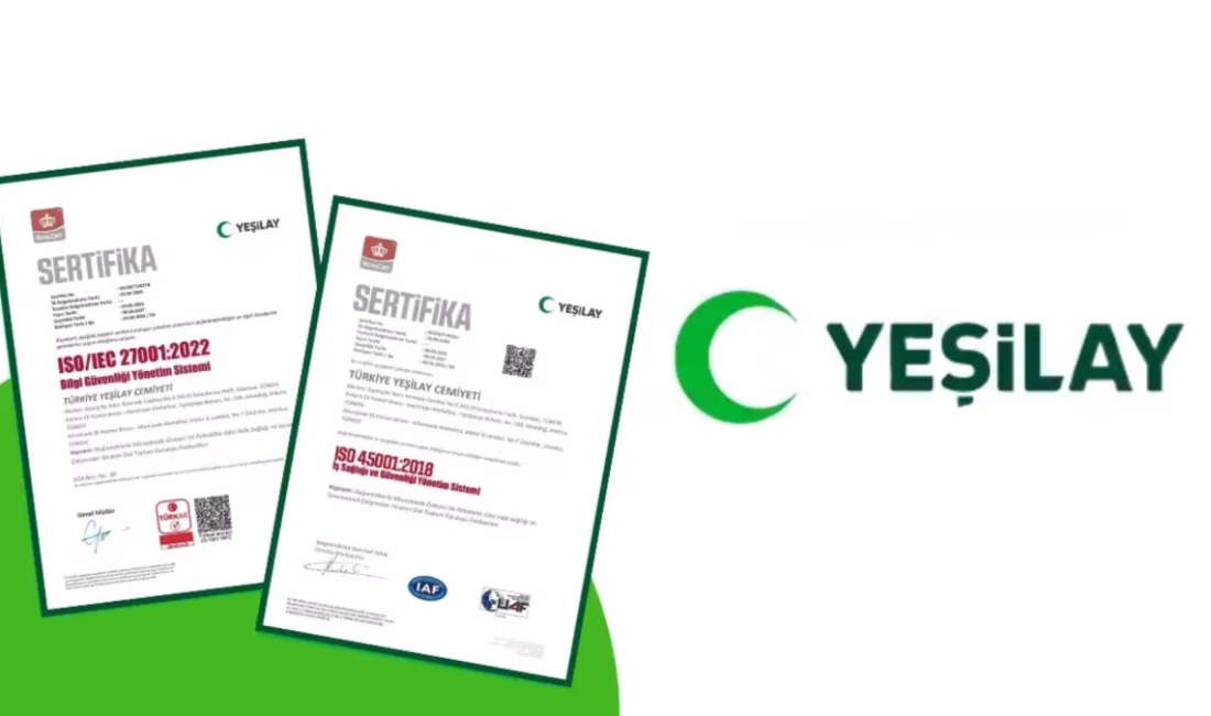 ANKARA – BHA Yeşilay, bünyesinde ISO 9001 Kalite, ISO 14001