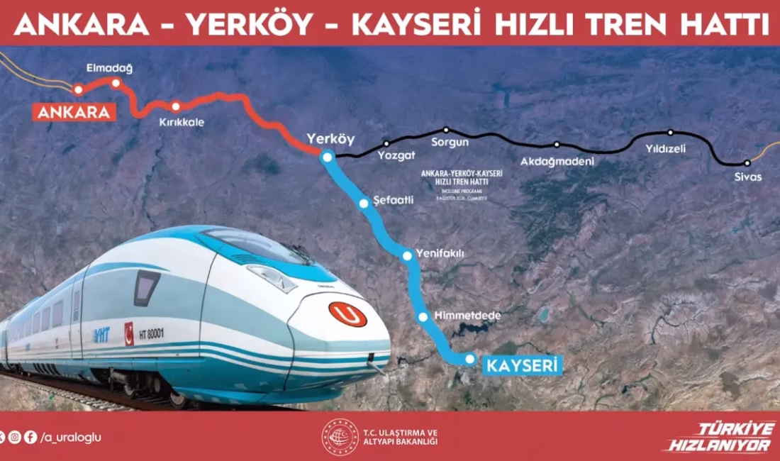 ANKARA – BHA Ulaştırma ve Altyapı Bakanı Abdulkadir Uraloğlu, yapımı