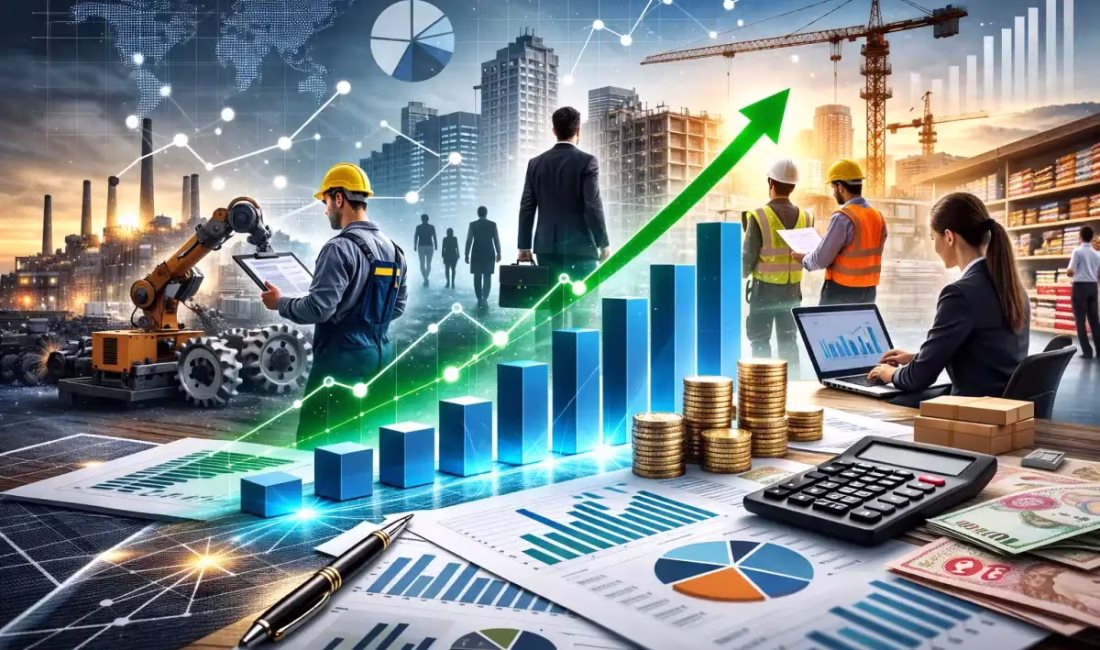 ANKARA – BHA Verilere göre sanayi, inşaat ile ticaret-hizmet sektörlerinin