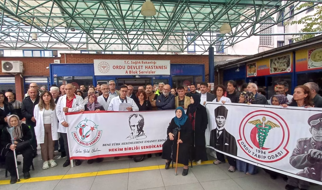 Ordu Tabip Odası ve Hekim Birliği Sendikası, Ordu Devlet Hastanesi’nde