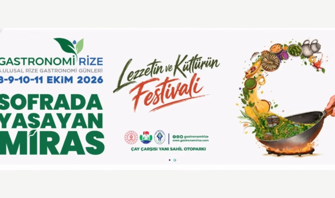 RİZE – BHA  Dört gün, tek bir hikâye, Rize, gastronomiyi