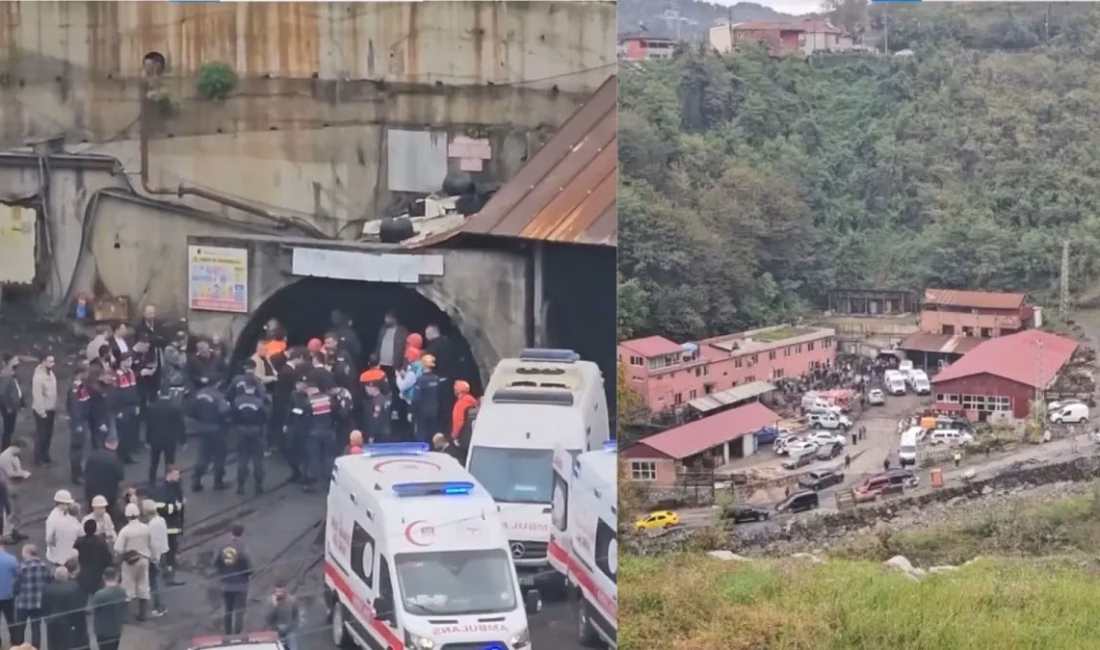 ZONGULDAK – BHA  Gelik beldesinin Dereiçi mevkisindeki maden ocağında yaşanan